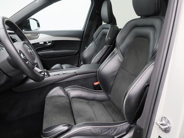 Volvo XC90 2.0 T8 Recharge AWD R-Design 7-Pers. | PANO | LUCHTVERING | ADAPTIVE | 360° | H&K | MEMORY | STOEL- EN STUURVERW.