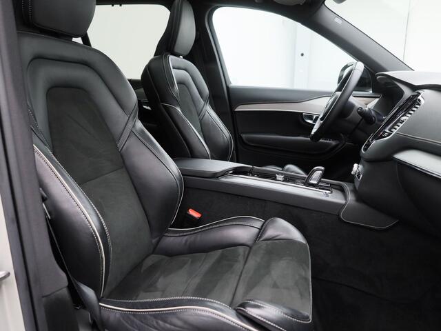 Volvo XC90 2.0 T8 Recharge AWD R-Design 7-Pers. | PANO | LUCHTVERING | ADAPTIVE | 360° | H&K | MEMORY | STOEL- EN STUURVERW.