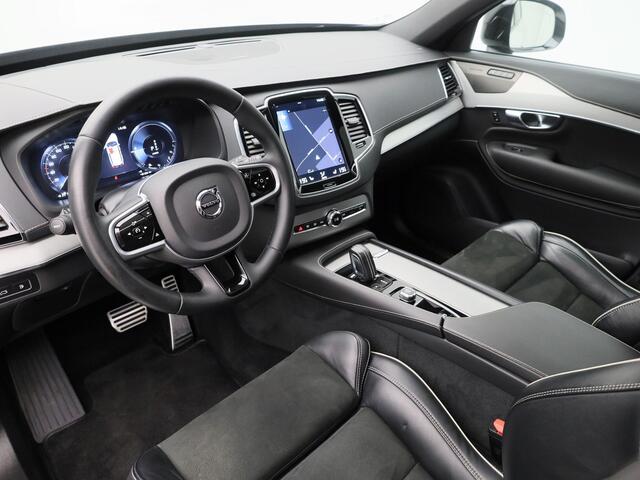 Volvo XC90 2.0 T8 Recharge AWD R-Design 7-Pers. | PANO | LUCHTVERING | ADAPTIVE | 360° | H&K | MEMORY | STOEL- EN STUURVERW.