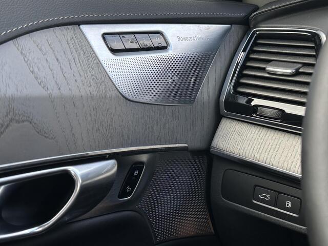 Volvo XC90 2.0 T8 Plug-in hybrid AWD Ultra Dark bowers & Wilkins / luchtvering / 22 inch / stoelmassage / tekhaak