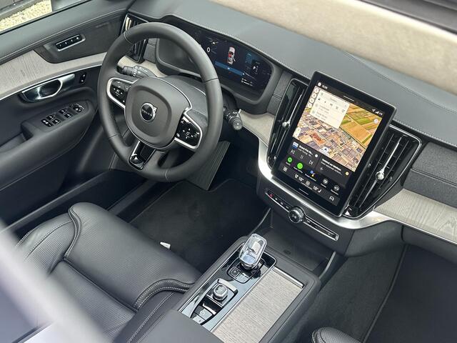 Volvo XC90 2.0 T8 Plug-in hybrid AWD Ultra Dark nieuw model/ luchtvering / stoelventilatie/ harman kardon/ trekhaak/ 21 inch