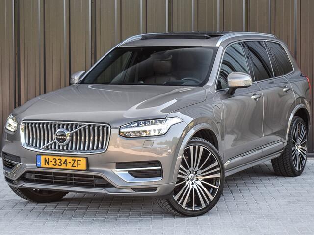Volvo XC90 2.0 T8 RECHARGE AWD INSCRIPTION EXCLUSIVE | 7-ZITS | PANORAMADAK | LUCHTVERING | TREKHAAK | BOWERS&WILKINS | FULL-LED | INTELLISAFE LINE | COMFORT SEATS | 360 CAMERA | HEAD-UP | LUCHTVERING | TREKHAAK | 4 ZONE CLIMATE