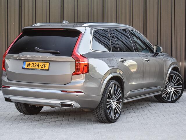 Volvo XC90 2.0 T8 RECHARGE AWD INSCRIPTION EXCLUSIVE | 7-ZITS | PANORAMADAK | LUCHTVERING | TREKHAAK | BOWERS&WILKINS | FULL-LED | INTELLISAFE LINE | COMFORT SEATS | 360 CAMERA | HEAD-UP | LUCHTVERING | TREKHAAK | 4 ZONE CLIMATE