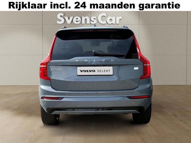 Volvo XC90 2.0 T8 Recharge AWD Ultimate Dark | Luchtvering | Extra getint glas | Trekhaak | Stoelverwarming en ventilatie |