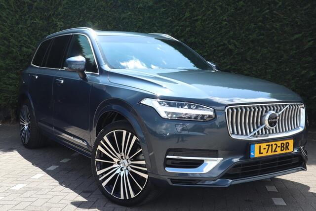 Volvo XC90 2.0 T8 Recharge AWD Inscription Exclusive l Luchtvering l 360 Camera | Massagestoelen met ventilatie l Semi Elektrische trekhaak | Polestar Tuning |