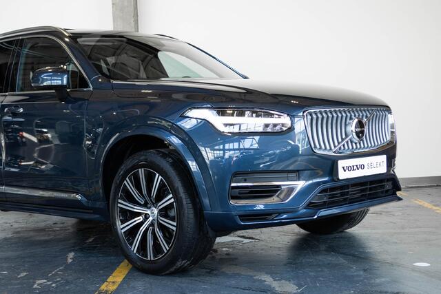 Volvo XC90 T8 Recharge AWD Inscription | 360° parkeercamera | Stoelverwarming | Longe Range | Parkeerverwarming | Harman Kardon premium audio | Semi-elektrische wegklapbare trekhaak | Lederen bekleding | Volvo Dealer onderhouden |