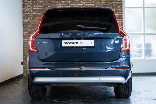 Volvo XC90 T8 Recharge AWD Inscription | 360° parkeercamera | Stoelverwarming | Longe Range | Parkeerverwarming | Harman Kardon premium audio | Semi-elektrische wegklapbare trekhaak | Lederen bekleding | Volvo Dealer onderhouden |