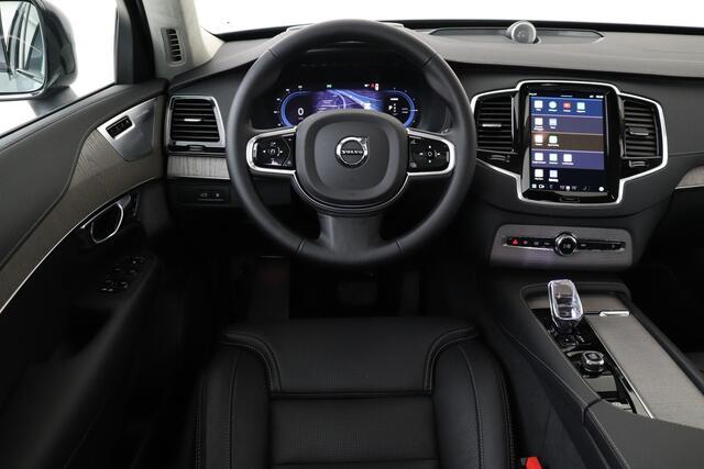 Volvo XC90 T8 PLUG-IN HYBRID AWD ULTRA DARK -PANO.DAK|BOWERS&WILKINS|TREKHAAK|LUCHTVERING|360°CAM|STANDKACHEL|GEVENT.LEDER+MASSAGE