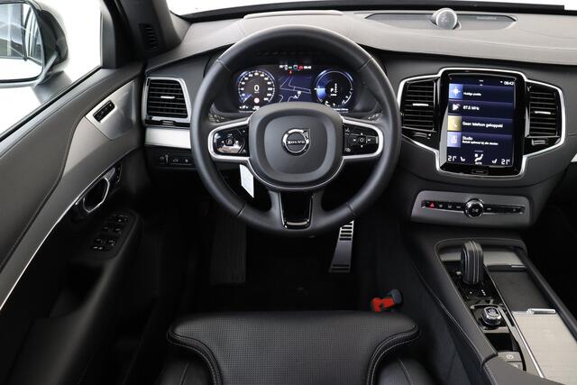Volvo XC90 T8 RECHARGE AWD R-DESIGN *FULL OPTIONS!* *LONG RANGE!* -PANO.DAK|LUCHTVERING|BOWERS&WILKINS|ADAP.LED|360°CAM|HEAD-UP DISP.|GEVENT.LEDER+MASSAGE|22"