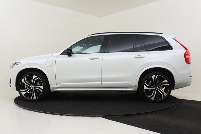 Volvo XC90 T8 RECHARGE AWD R-DESIGN *FULL OPTIONS!* *LONG RANGE!* -PANO.DAK|LUCHTVERING|BOWERS&WILKINS|ADAP.LED|360°CAM|HEAD-UP DISP.|GEVENT.LEDER+MASSAGE|22"