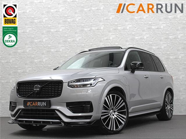 Volvo XC90 2.0 T8 AWD Plus Dark | Luchtvering | Panorama | 360 Camera | Trekhaak | Pilot-Assist | ACC | Leder | Memory | Harman-Kardon | BLIS | Sportstoelen | Stoelverwarming V+A | Suurverwarming | Keyless-Entry | Standkachel | Full-LED | Zonwering | Getint Glas | B