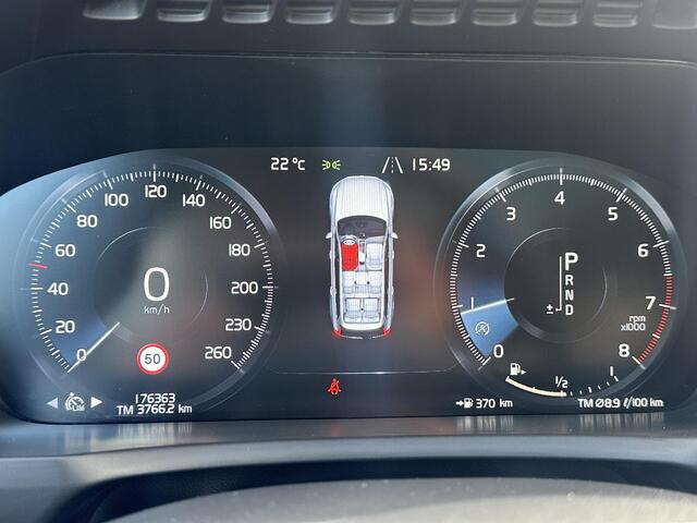 Volvo XC90 2.0 T5 AWD Inscription standkachel /amber leder/ schuifdak/ 360 camera/ cd speler/ intellisafe/ 20 inch