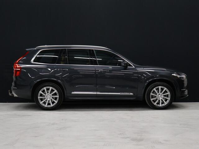 Volvo XC90 2.0 T8 Twin Engine AWD Inscription [7-ZITS, SCHUIFKANTELDAK, TREKHAAK INKLAPBAAR, MEMORY SEATS, APPLE CARPLAY, ANDROID, HEAD-UP, STOELVERKOELING, STOELVERWARMING, VOL LEDER, CAMERA, ADAPTIVE CRUISE, CLIMATE, NIEUWSTAAT]