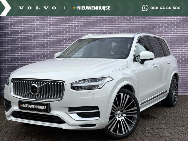 Volvo XC90 2.0 T8 Recharge AWD Inscription | Long Range | Trekhaak | Harman/Kardon | Luchtvering | Blis | Adaptieve cruise controle | Stoel ventilatie | Stand kachel |