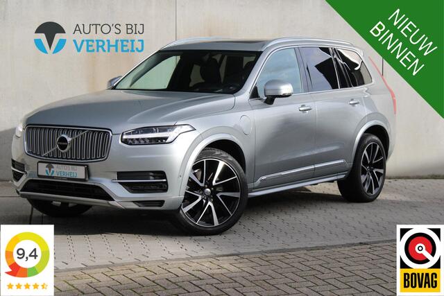 Volvo XC90 2.0 T8 Twin Engine AWD Inscription / 7 PERS / PANO DAK / LUCHTVERING / TREKHAAK / 390 PK