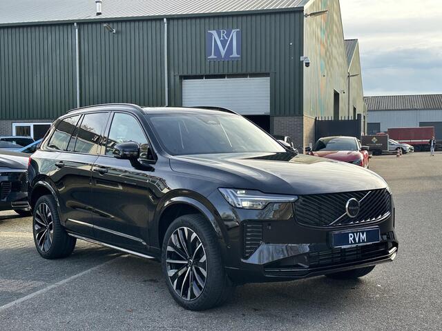 Volvo XC90 2.0 T8 Plug-in hybrid AWD Plus Dark 1000KM| VOL OPTIES!|FABRIEKSGARANTIE T/M 09-2027| PANO| MEM. STOELEN| STOEL/ STUURVERW.| 360 CAMERA| DODE HOEK | ACHTERBANK VERWARMD|