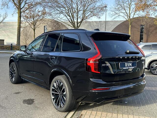 Volvo XC90 2.0 T8 Plug-in hybrid AWD Plus Dark 1000KM| VOL OPTIES!|FABRIEKSGARANTIE T/M 09-2027| PANO| MEM. STOELEN| STOEL/ STUURVERW.| 360 CAMERA| DODE HOEK | ACHTERBANK VERWARMD|