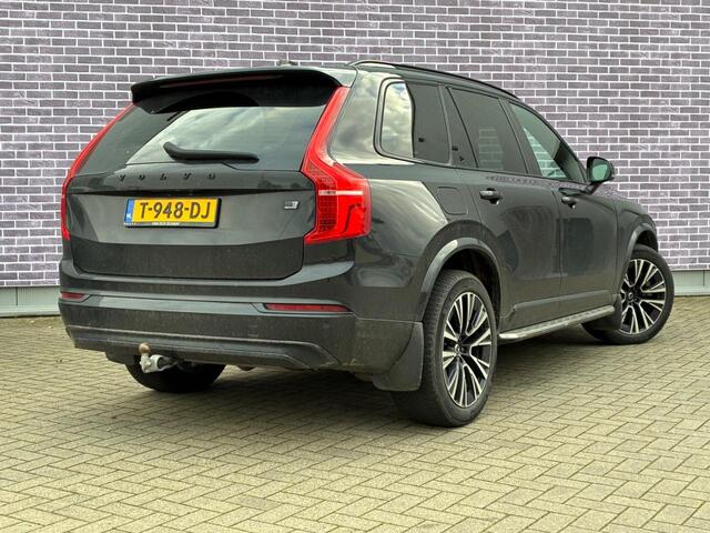 Volvo XC90 2.0 T8 Recharge AWD Ultimate Dark | Luchtvering | Trekhaak | Standkachel | 22" velgen | Harman Kardon audio | Lederen bekleding | 7 zitplaatsen | BTW auto | 4 zone climate control |