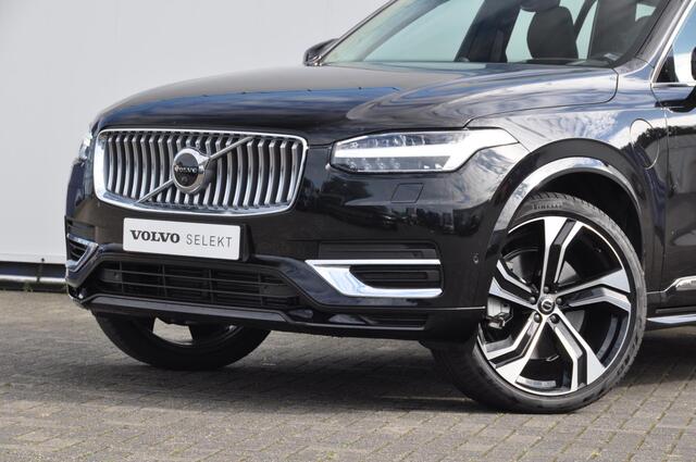 Volvo XC90 T8 455PK Long range Recharge AWD Ultimate Bright Google infotaiment/ Adaptieve cruise control/ Bowers en Wilkins/ Panoramadak/ Luchtvering/ 22" velgen/ BLIS/ Trekhaak/ Stoel en stuurwielverwarming/ Parkeersensoren met 360 Camera/ Elektrische stoelen met g