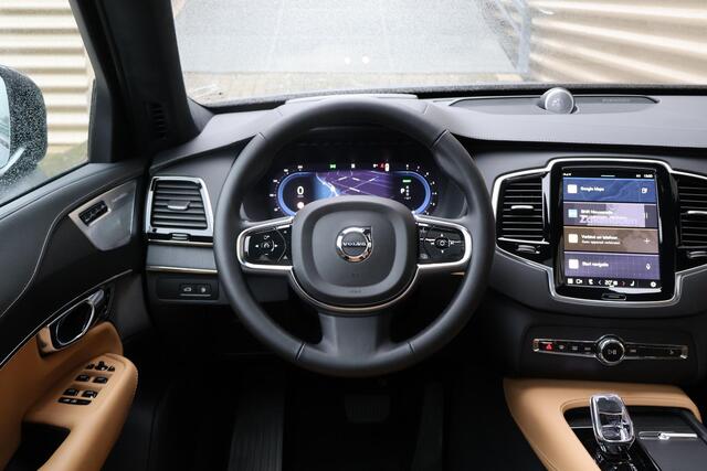 Volvo XC90 T8 Plug-in hybrid AWD Ultra Dark | FULL OPTION | Luchtvering | Bowers & Wilkins | Massage/ventilatie stoelen