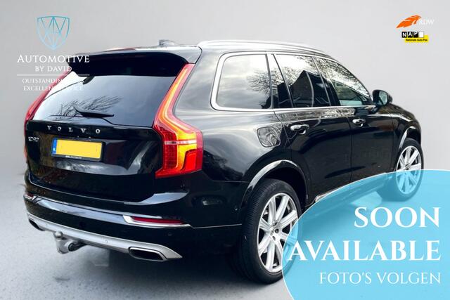 Volvo XC90 2.0 T8 408 pk TE AWD INSCRIPTION AUTOMAAT / B&W / LUCHTVERING / 7-PERSOONS / TREKHAAK / BOWERS & WILKINS / PANORAMADAK / ADAPTIEVE CRUISE CONTROL / 360 CAMERA