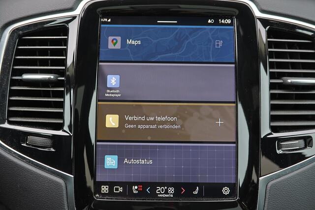 Volvo XC90 T8 Recharge AWD Ultimate Dark - Luchtvering - Panorama/schuifdak - IntelliSafe Assist & Surround - 360º Camera - Bowers & Wilkins audio - Adaptieve LED koplampen - Verwarmde voorstoelen, stuur & achterbank - Parkeersensoren voor & achter - Elektr. bedienb