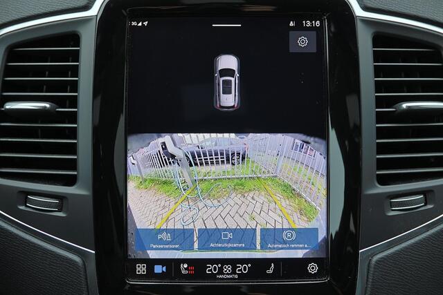 Volvo XC90 T8 Recharge AWD Core Bright - IntelliSafe Assist & Surround - Verwarmde voorstoelen, stuur & achterbank - Parkeersensoren voor & achter - Draadloze tel. lader - High Performance audio- Extra getint glas - 19' LMV