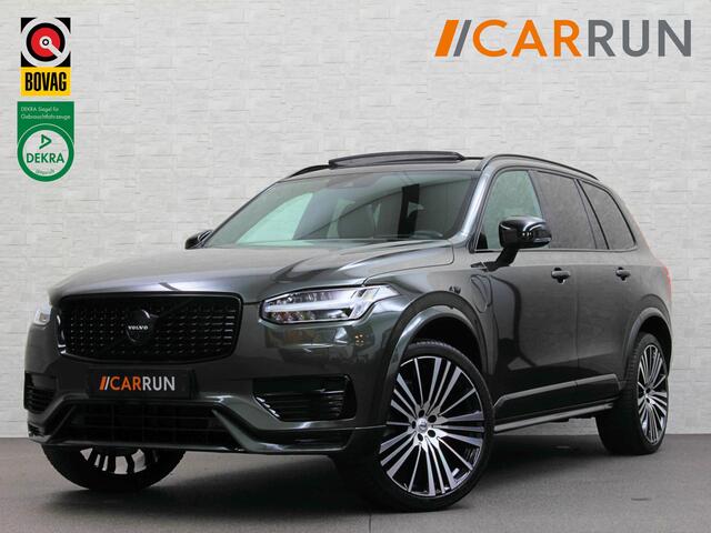 Volvo XC90 T8 AWD R-Design | Pine-Grey! | 360 Camera | ACC | Panorama | Pilot-Assist | Head-Up | Harman-Kardon | Keyless-Entry | 7 Persoons | Trekhaak | 2x Memory | Stoelverwarming V+A | Zwarte-Hemel | Full-LED | Sportstoelen | Stuurverwarming | Standkachel | Black-