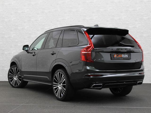 Volvo XC90 T8 AWD R-Design | Pine-Grey! | 360 Camera | ACC | Panorama | Pilot-Assist | Head-Up | Harman-Kardon | Keyless-Entry | 7 Persoons | Trekhaak | 2x Memory | Stoelverwarming V+A | Zwarte-Hemel | Full-LED | Sportstoelen | Stuurverwarming | Standkachel | Black-