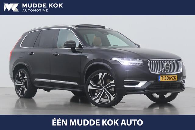 Volvo XC90 T8 Recharge Ultimate Bright | Luchtvering | Bowers&Wilkins | Massage | Trekhaak | Head-Up | 22 Inch