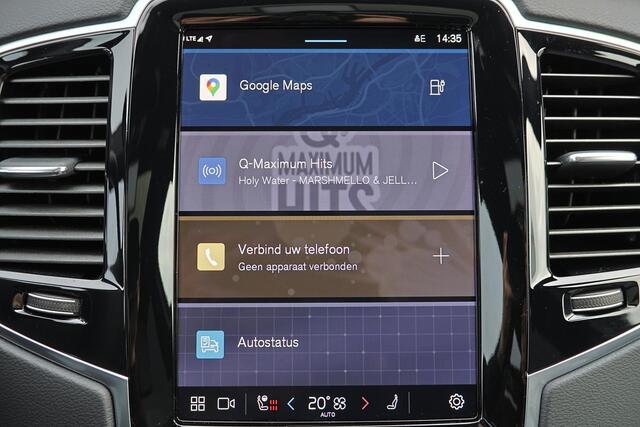 Volvo XC90 T8 Recharge AWD Ultra Bright - Luchtvering - Panorama/schuifdak - IntelliSafe Assist & Surround - 360º Camera - Bowers & Wilkins audio - Adaptieve LED koplampen - Verwarmde voorstoelen, stuur & achterbank - Parkeersensoren voor & achter - Elektr. bedienb.