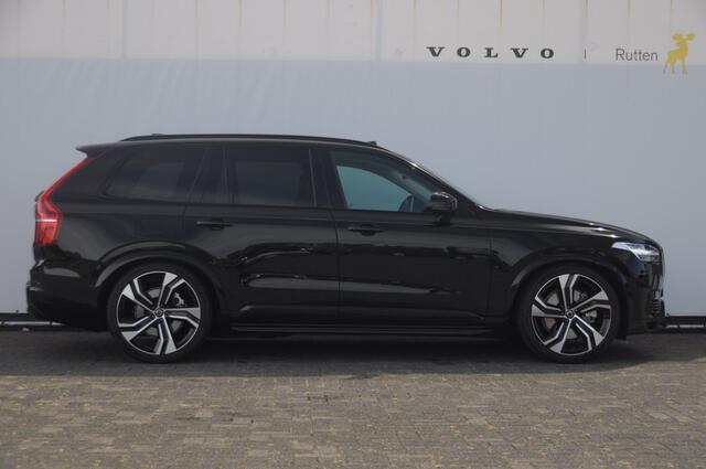 Volvo XC90 T8 455PK Recharge AWD Ultra Dark Long range / Luchtvering / Bowers & Wilkins/ Polestar Tuning / HEICO verlaging / Trekhaak / Head-up display / Stoelverwarming en ventilatie / Massagestoelen / Memory seats / Adaptive cruise control / 360 Camera /