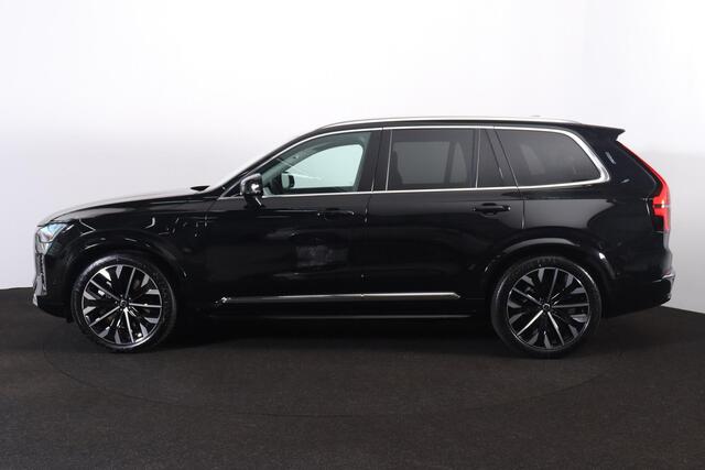 Volvo XC90 T8 Recharge AWD Ultra Dark - Luchtvering - Panorama/schuifdak - IntelliSafe Assist & Surround - 360º Camera - Bowers & Wilkins audio - Verwarmde voorstoelen, stuur & achterbank - Parkeersensoren voor & achter - Elektr. bedienb. voorstoelen met geheugen -