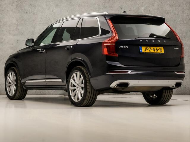 Volvo XC90 2.0 T8 Twin Engine AWD Inscription 7 Persoons 408Pk Automaat (PANORAMADAK, GROOT NAVI, MEMORY SEATS, LEDER, CAMERA, STOELVERWARMING, HOUT INLEG, ADAPTIVE CRUISE, GETINT GLAS, NIEUWSTAAT)