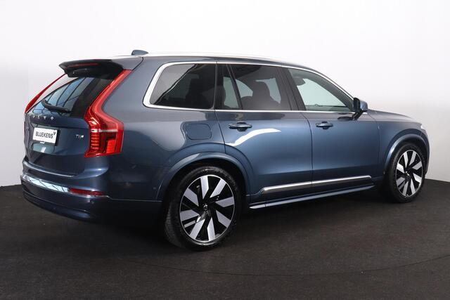 Volvo XC90 T8 Recharge AWD Ultra Bright - Luchtvering - Panorama/schuifdak - IntelliSafe Assist & Surround - 360º Camera - Bowers & Wilkins audio - Adaptieve LED koplampen - Verwarmde voorstoelen, stuur & achterbank - Parkeersensoren voor & achter - Elektr. bedienb.