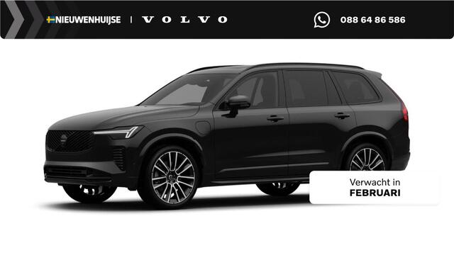 Volvo XC90 T8 Plug-in hybrid AWD Ultra Black Ed. Exec. | Longe Range | Google | Adaptieve Cruise Control | Bowers & Wilkins Audio | Memory | Gelamineerde Zijruiten | Luchtvering | Elek. Stoelen | Massage | Keyless | Elek. Achterklep | Schuif-/Kanteldak | Zitverlenin
