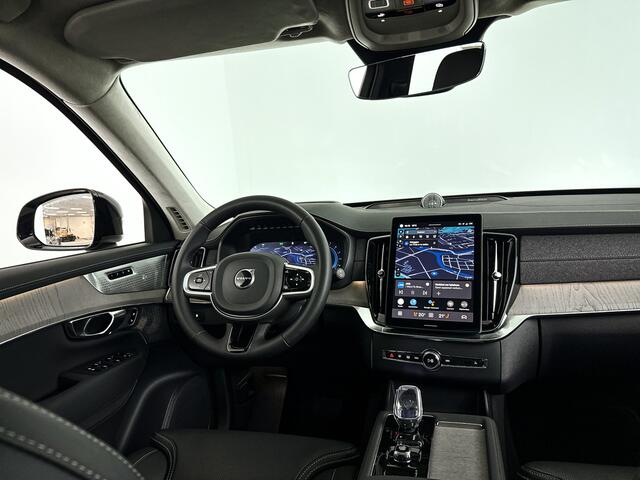 Volvo XC90 T8 Plug-in hybrid AWD Ultra Dark | Panoramadak | 360° camera | Bowers & Wilkins | Luchtvering | Head-up Display | Stoelventilatie | Stoel- en Stuurverwarming | Trekhaak