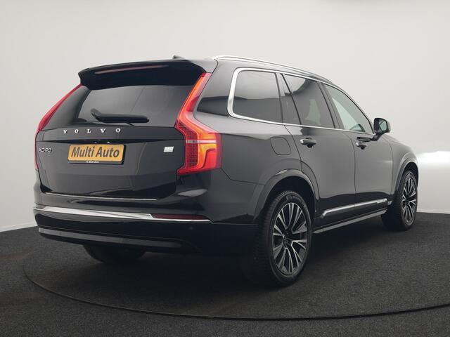 Volvo XC90 T8 Recharge AWD Plus Bright LONG RANGE Plug In Hybrid 7 Persoon 456pk Dealer O.H PHEV | Trekhaak Af Fabriek | Panodak | Adaptive Cruise | Camera | Lederen Sportstoelen Memory & Verwarmd | Pilot Assist | Blis | Keyless | Apple Carplay | Navigatie | Virtual