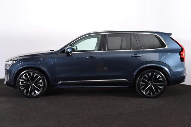 Volvo XC90 T8 Recharge AWD Ultra Bright - Luchtvering - Panorama/schuifdak - IntelliSafe Assist & Surround - 360º Camera - Bowers & Wilkins audio - Adaptieve LED koplampen - Verwarmde voorstoelen, stuur & achterbank - Parkeersensoren voor & achter - Elektr. bedienb.