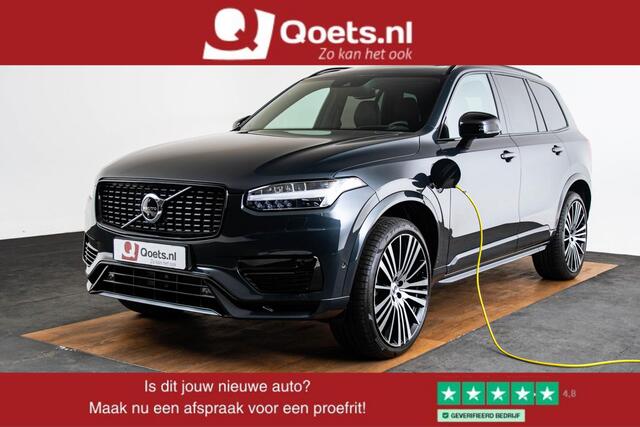 Volvo XC90 2.0 T8 Recharge AWD R-Design Panoramadak - Trekhaak - Head up - Harman Kardon - Adaptieve Cruise Control - Parkeerverwarming met timer - Getinte Ruiten - Gelamineerde zijruiten en achterruit -