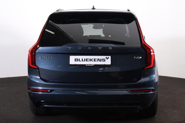 Volvo XC90 T8 Recharge AWD Ultra Dark - Luchtvering - Panorama/schuifdak - IntelliSafe Assist & Surround - 360º Camera - Bowers & Wilkins audio - Adaptieve LED koplampen - Verwarmde voorstoelen, stuur & achterbank - Parkeersensoren voor & achter - Elektr. bedienb. v
