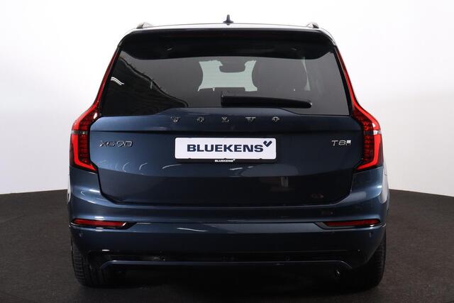 Volvo XC90 T8 Recharge AWD Ultra Dark - Luchtvering - Panorama/schuifdak - IntelliSafe Assist & Surround - 360º Camera - Bowers & Wilkins audio - Adaptieve LED koplampen - Verwarmde voorstoelen, stuur & achterbank - Parkeersensoren voor & achter - Elektr. bedienb. v