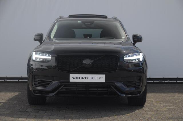 Volvo XC90 T8 455PK Recharge AWD Ultra Dark Long range / Luchtvering / Bowers & Wilkins/ Polestar Tuning / HEICO verlaging / Trekhaak / Head-up display / Stoelverwarming en ventilatie / Massagestoelen / Memory seats / Adaptive cruise control / 360 Camera /