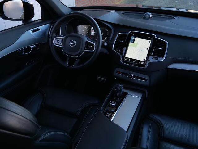 Volvo XC90 2.0 T8 Recharge AWD R-Design 7p Long Range 455 Pk Automaat Navi / DAB / Leer / Pano-dak / Luchtvering / Apple Carplay / HUD / 7 persoons