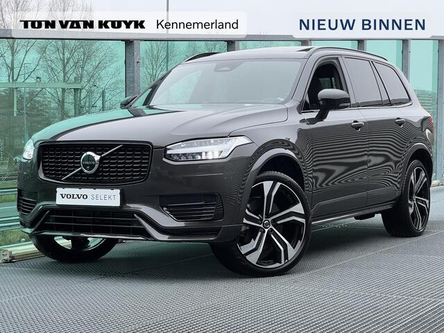 Volvo XC90 2.0 T8 Plug-in hybrid AWD Ultra Dark PHEV, Automaat, Luchtvering, Panoramadak, Bowers&Wilkins audio, 22 inch wielen, Trekhaak semi elektrisch inklapbaar, Gelaagde- en extra getinte zijruiten, Stoel- en stuurverwarming