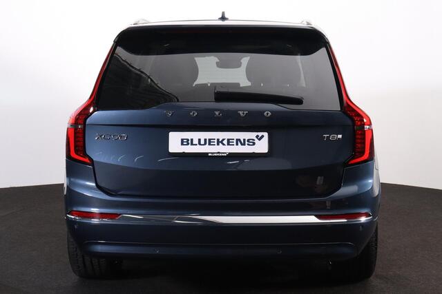 Volvo XC90 T8 Recharge AWD Ultra Bright - Luchtvering - Panorama/schuifdak - IntelliSafe Assist & Surround - 360º Camera - Bowers & Wilkins audio - Adaptieve LED koplampen - Verwarmde voorstoelen, stuur & achterbank - Parkeersensoren voor & achter - Elektr. bedienb.