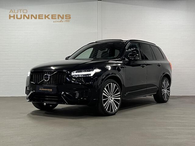 Volvo XC90 2.0 T8 Plug-in hybrid AWD Ultra Dark Luchtvering | Trekhaak | Bowers & Wilkins | Adapt. cruise | Open dak | 360 camera | Head-up | Memory | Stuur-/stoelverwarming