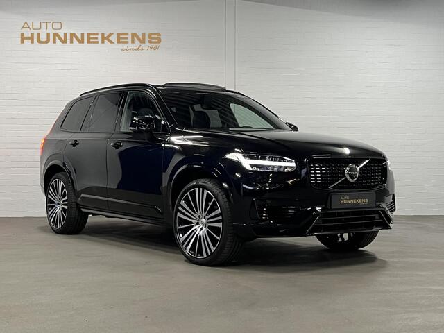 Volvo XC90 2.0 T8 Plug-in hybrid AWD Ultra Dark Luchtvering | Trekhaak | Bowers & Wilkins | Adapt. cruise | Open dak | 360 camera | Head-up | Memory | Stuur-/stoelverwarming