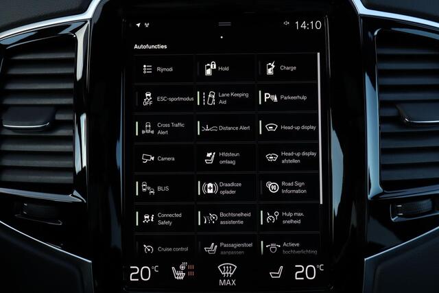 Volvo XC90 T8 Recharge AWD R-Design - Panorama/schuifdak - IntelliSafe Assist & Surround - Harman/Kardon audio - Adaptieve LED koplampen - Elektr. bedienb. voorstoelen met geheugen - Parkeercamera achter - Verwarmde voorstoelen & stuur - Head up display - Climate-Co