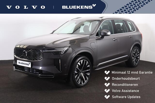 Volvo XC90 T8 Recharge AWD Ultra Bright - Luchtvering - Panorama/schuifdak - IntelliSafe Assist & Surround - 360º Camera - Harman/Kardon audio - Verwarmde voorstoelen, stuur & achterbank - Parkeersensoren voor & achter - Elektr. bedienb. voorstoelen met geheugen - H
